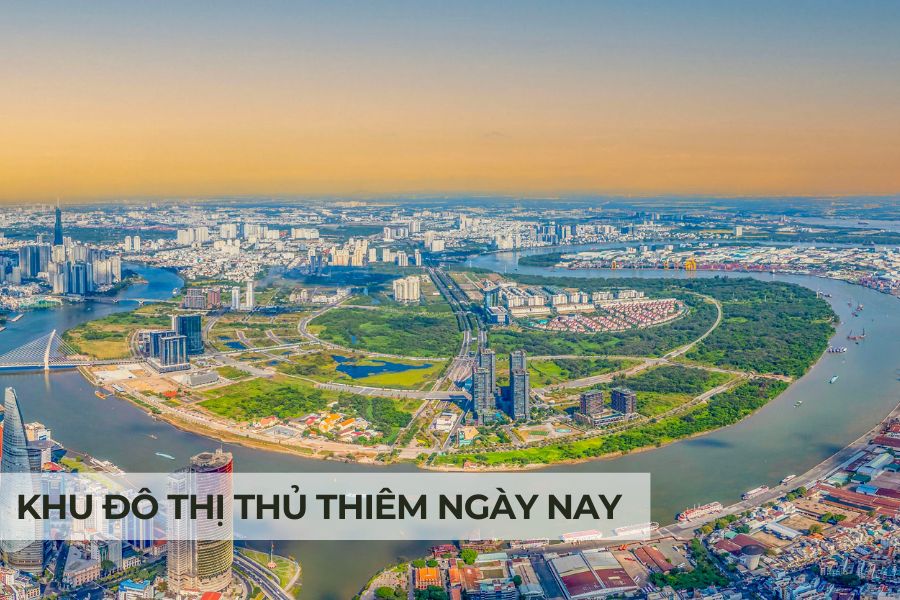 Thủ thiêm ngày nay