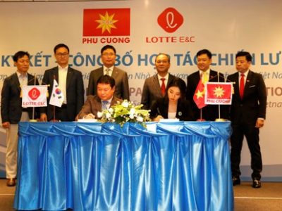 Tập đoàn Lotte hợp tác phát triển dự án Hậu Giang Pearl cùng Phú Cường Group