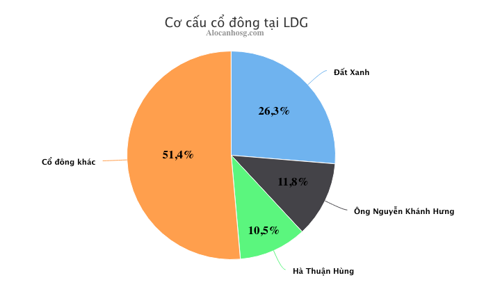 Cơ cấu cổ đông LDG