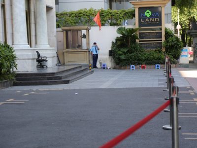Phong tỏa cách ly tòa nhà Novaland