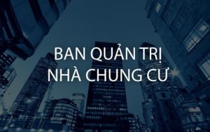 ban quản trị căn hộ nhà chung cư