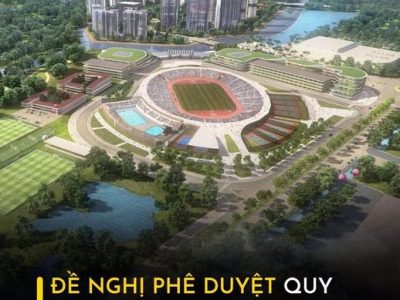 quy hoạch khu thể thao Quốc Gia Rạch Chiếc