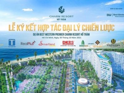Lễ ký kết đối tác đại lý phân phối Best Western Premier – Charm Resort Ho Tram