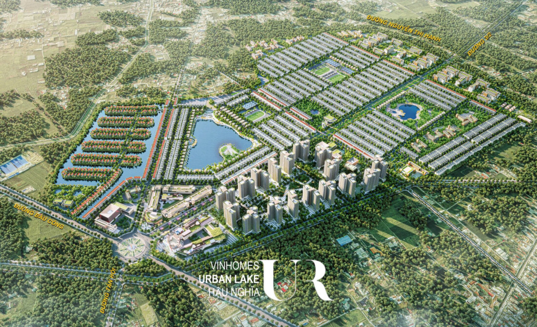 Biêt thự, nhà phố căn hộ Vinhomes Urban Lake 