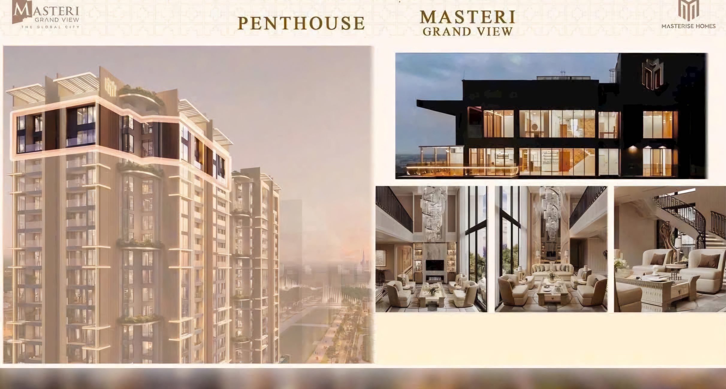 Penthouse Duplex Masteri Grand View The Global City