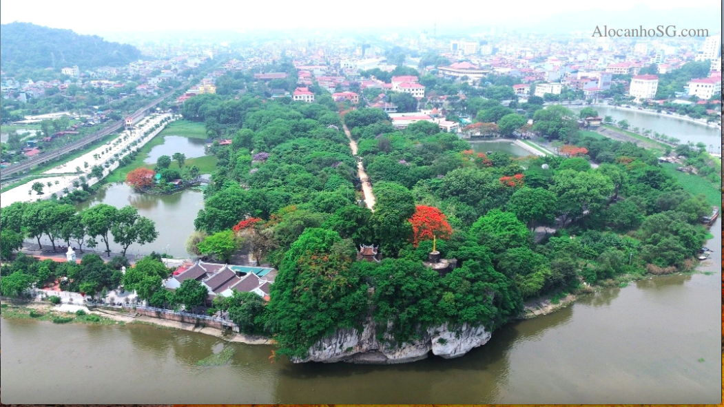 Toàn cảnh công viên núi non nước - Bất động sản Ninh Bình nhiều tiềm năng phát triển
