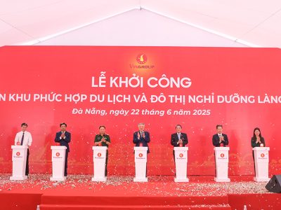 Khởi công dự án Vingroup (VinPearl & Vinhomes) Làng Vân. thông tin tiến độ