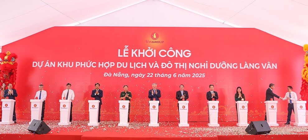 Khởi công dự án Vingroup (VinPearl & Vinhomes) Làng Vân. thông tin tiến độ