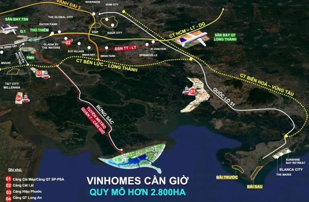 Review phong thuỷ Vinhomes Green Paradise Cần Giờ