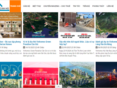 giao diện website Alocahosg.com