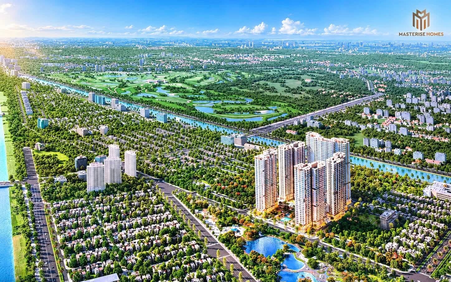 Khu căn hộ Masterise Hóc Môn